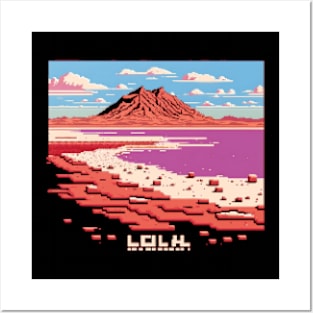 Laguna Colorada Pixel Art Posters and Art